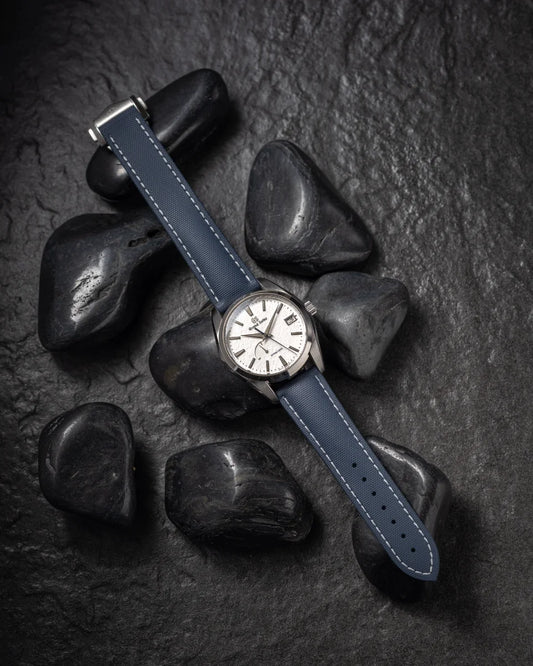 Loop-less™ HydroFlex™ | Cosmic Tide Edition | Blue Strap with White Stitching