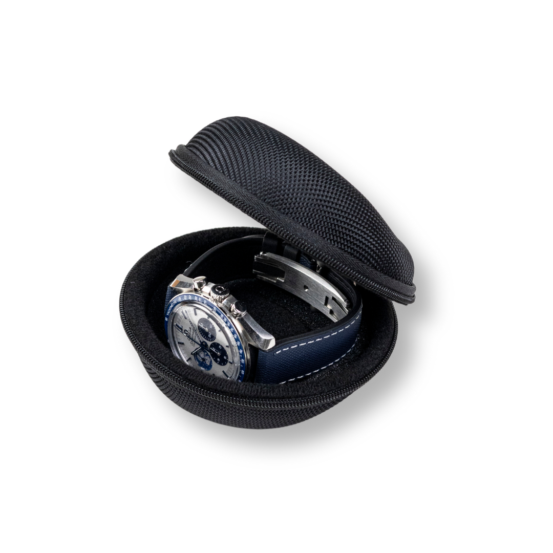 🎁 CLAM TRAVEL WATCH CARRY CASE – SINGLE (100% off)