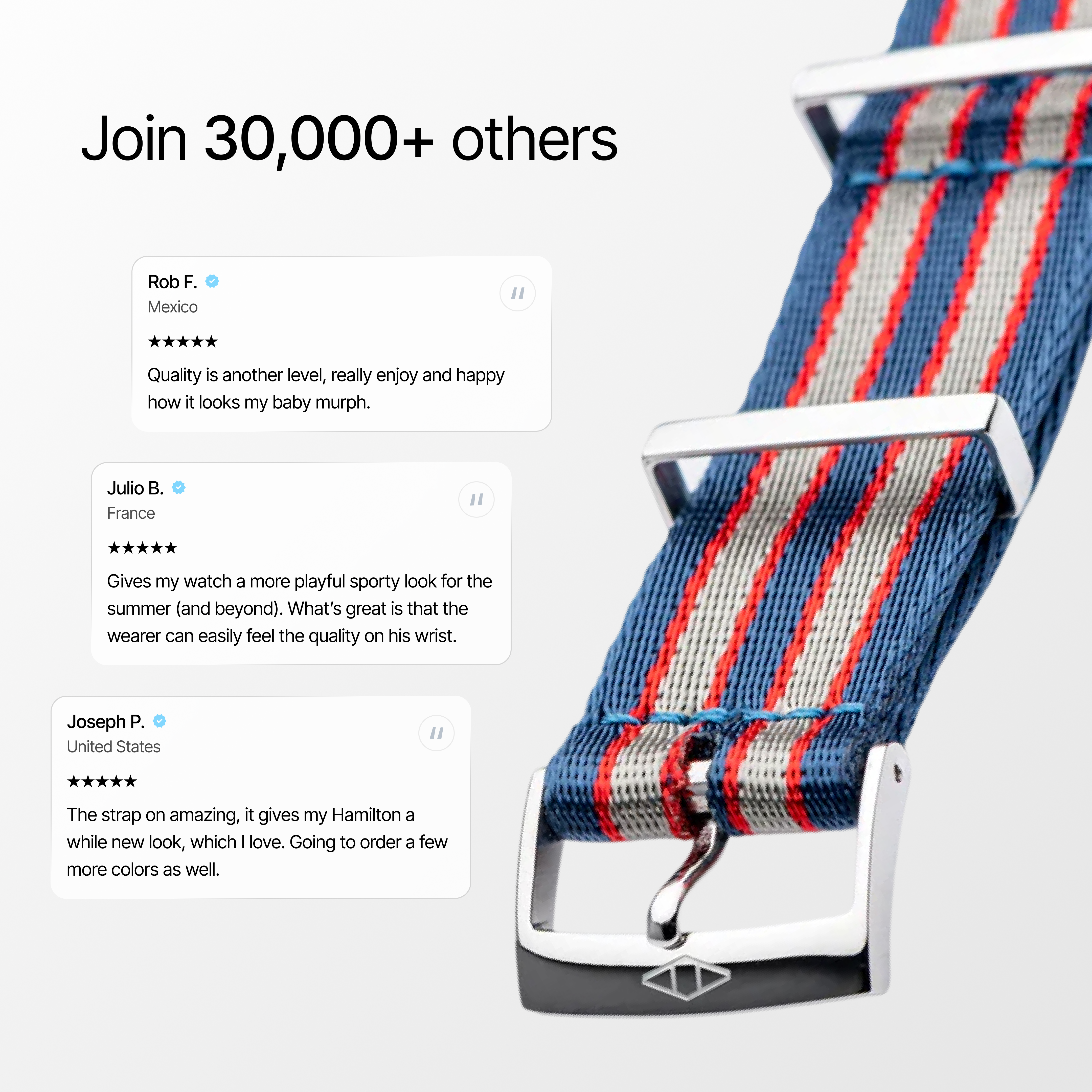 Commander Nylon Watch Strap