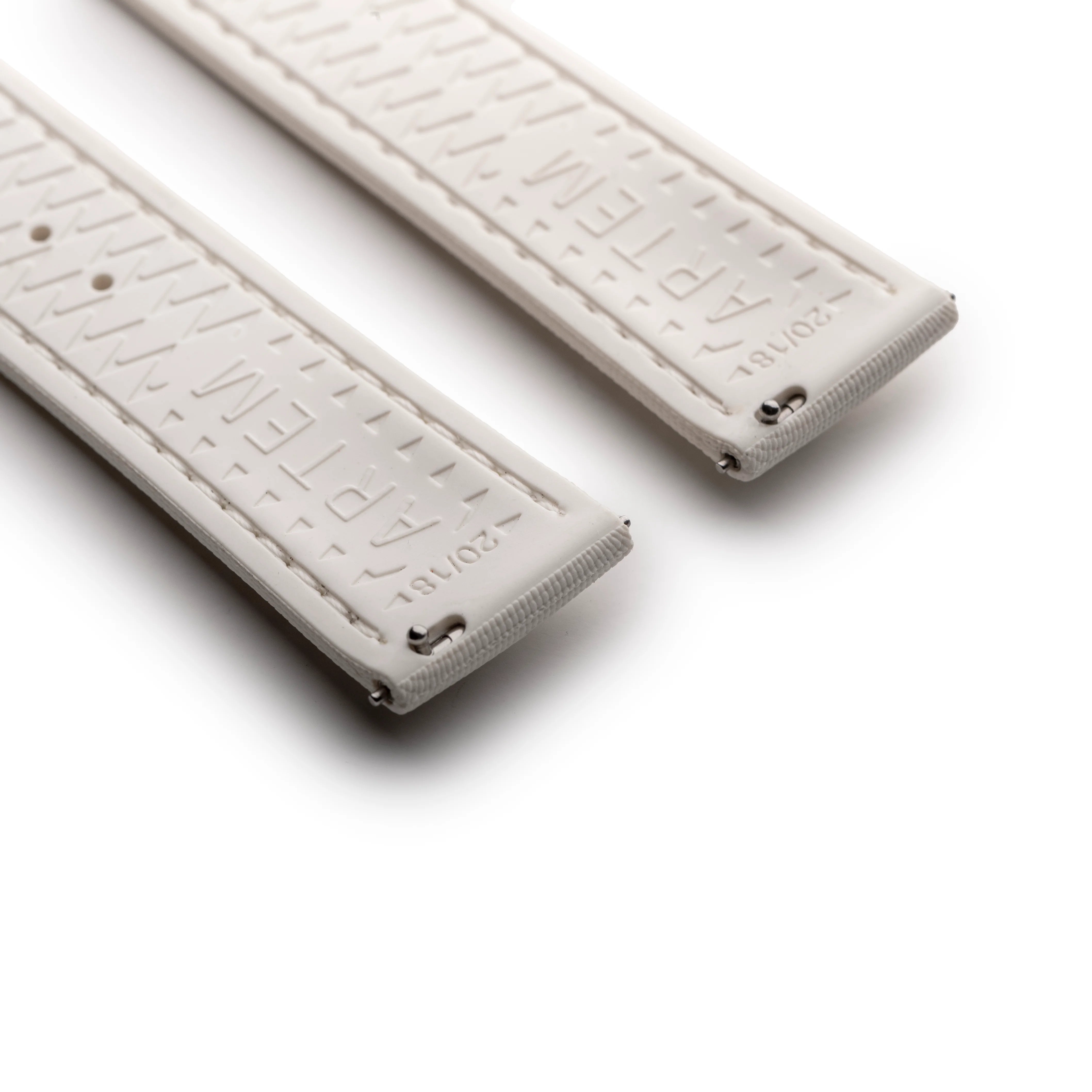 Loop-less™ HydroFlex™ | Nova Light Edition | White Strap with White Stitching
