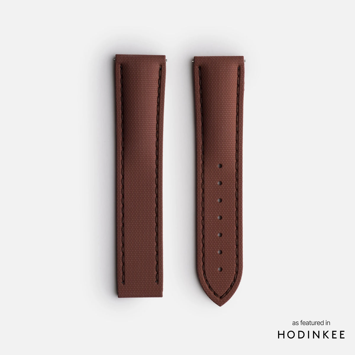 Loop-less™ HydroFlex™ | Vulcan Clay Edition | Brown Strap with Brown Stitching