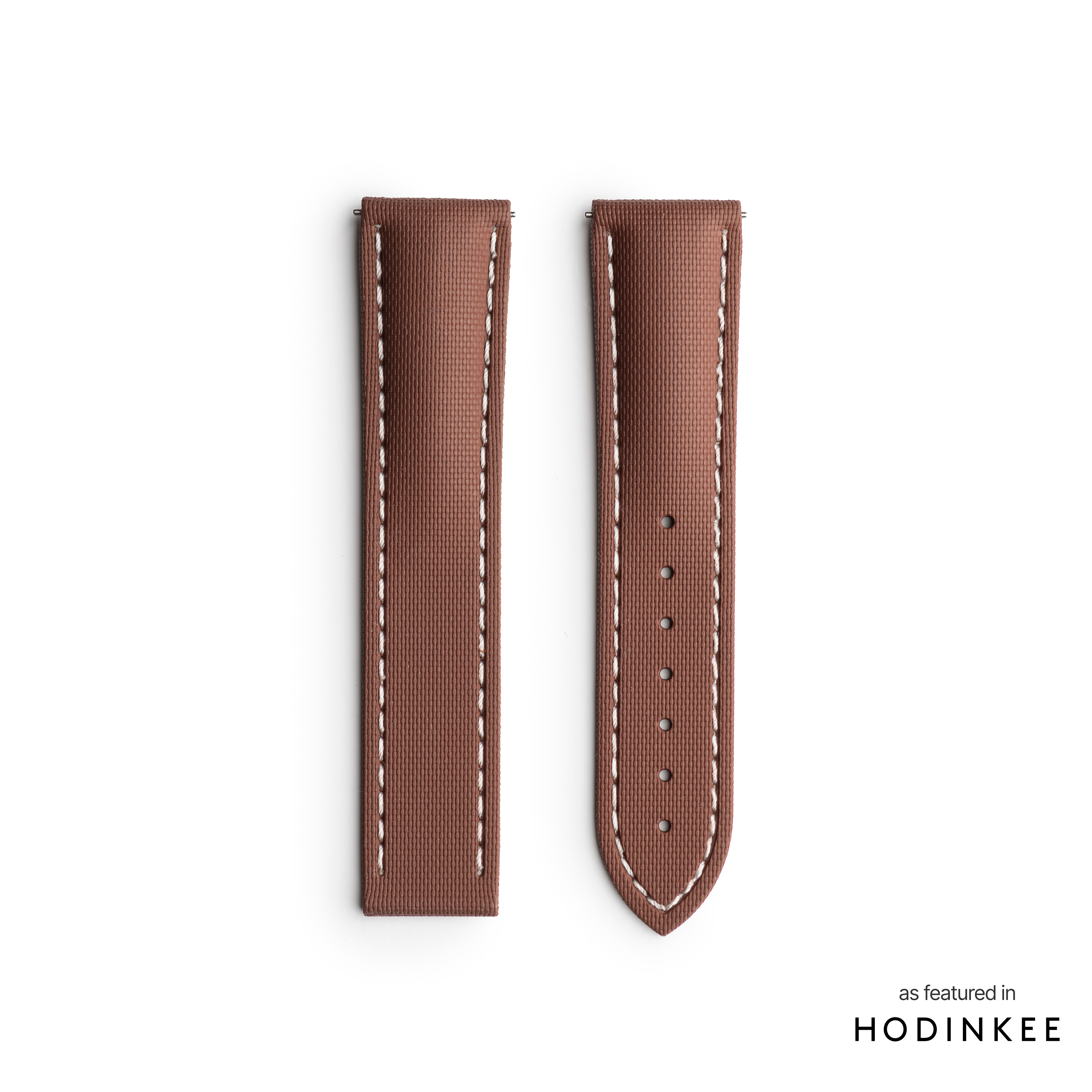 Loop-less™ HydroFlex™ | Nebula Dust Edition | Brown Strap with White Stitching