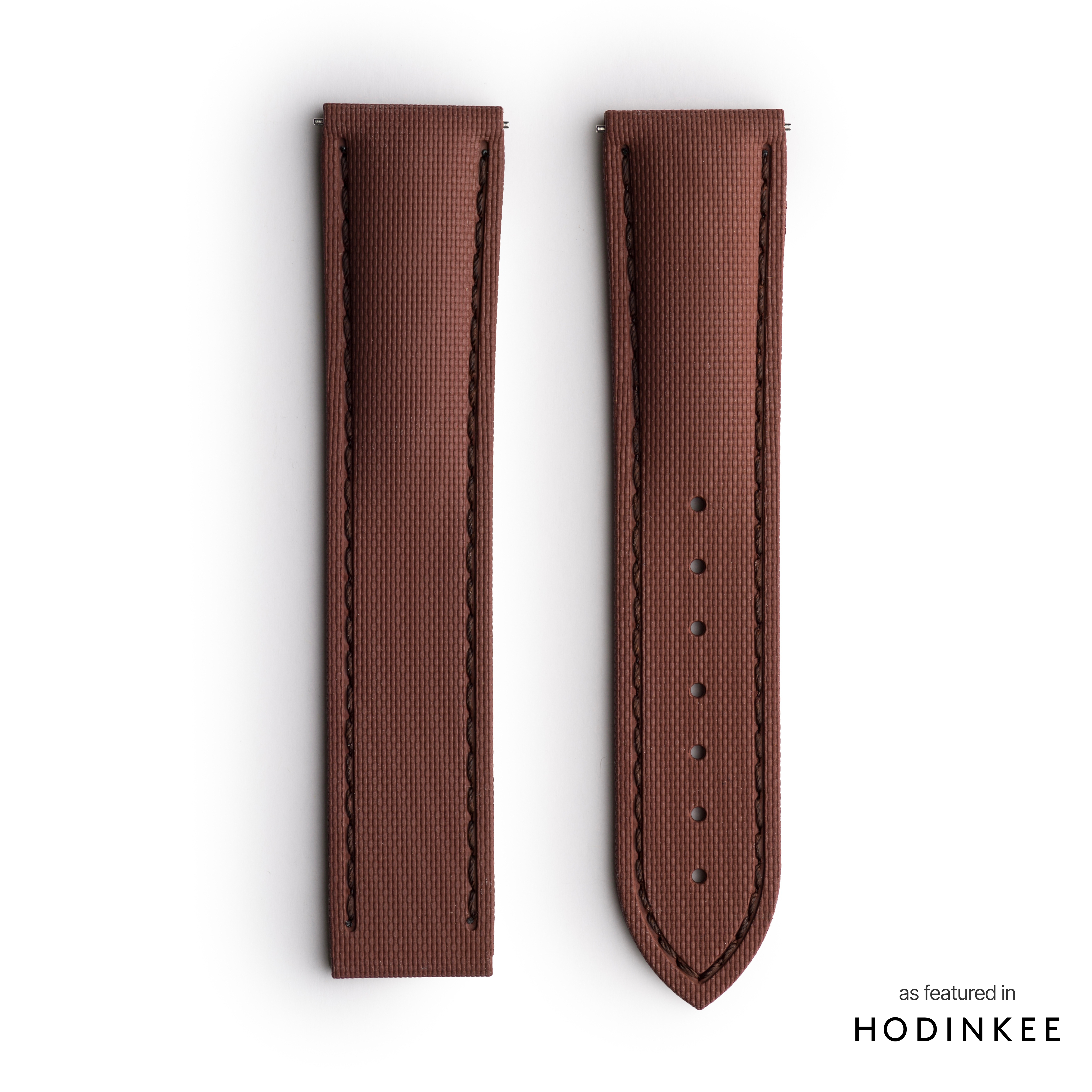 Loop-less™ HydroFlex™ | Vulcan Clay Edition | Brown Strap with Brown Stitching