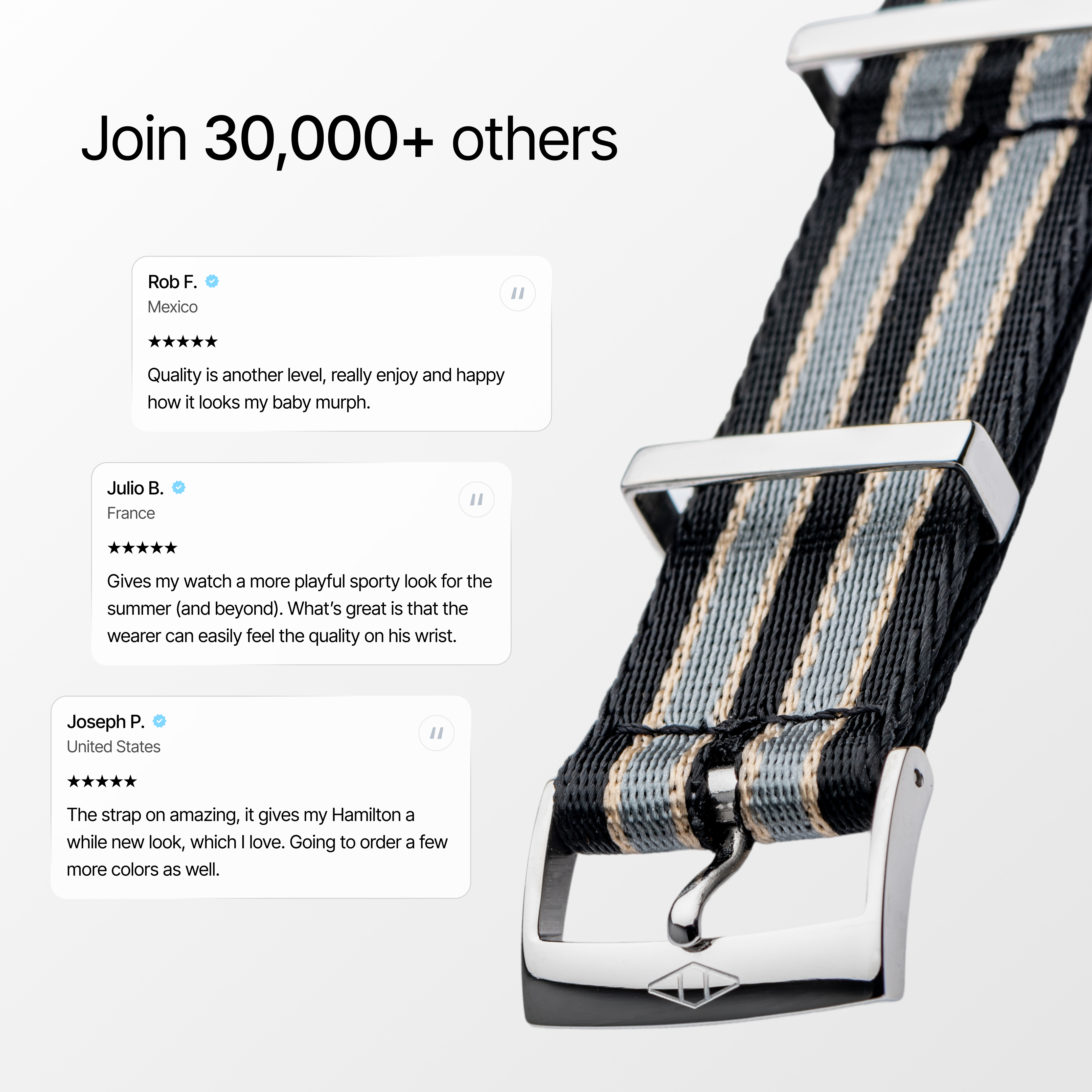 NTTD Nylon Watch Strap