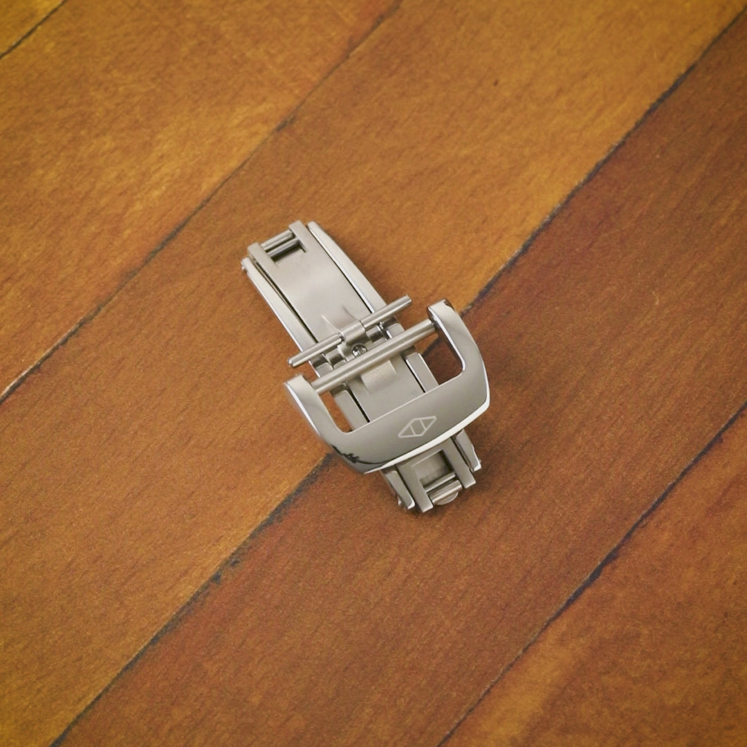Classic | Grey Sailcloth Watch Strap with Grey Stitching