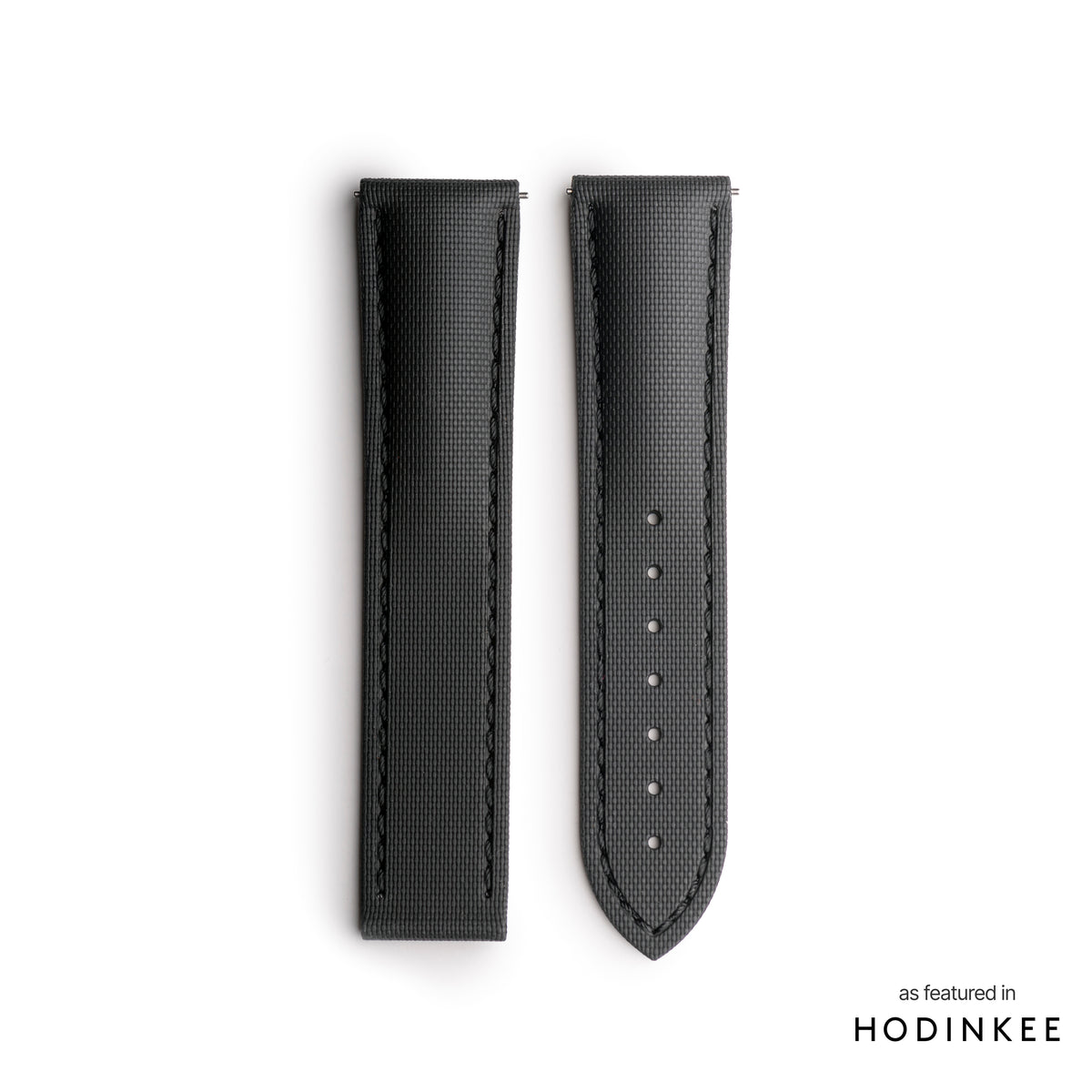 Loop-less™ HydroFlex™ | Dark Matter Edition | Black Strap with Black Stitching