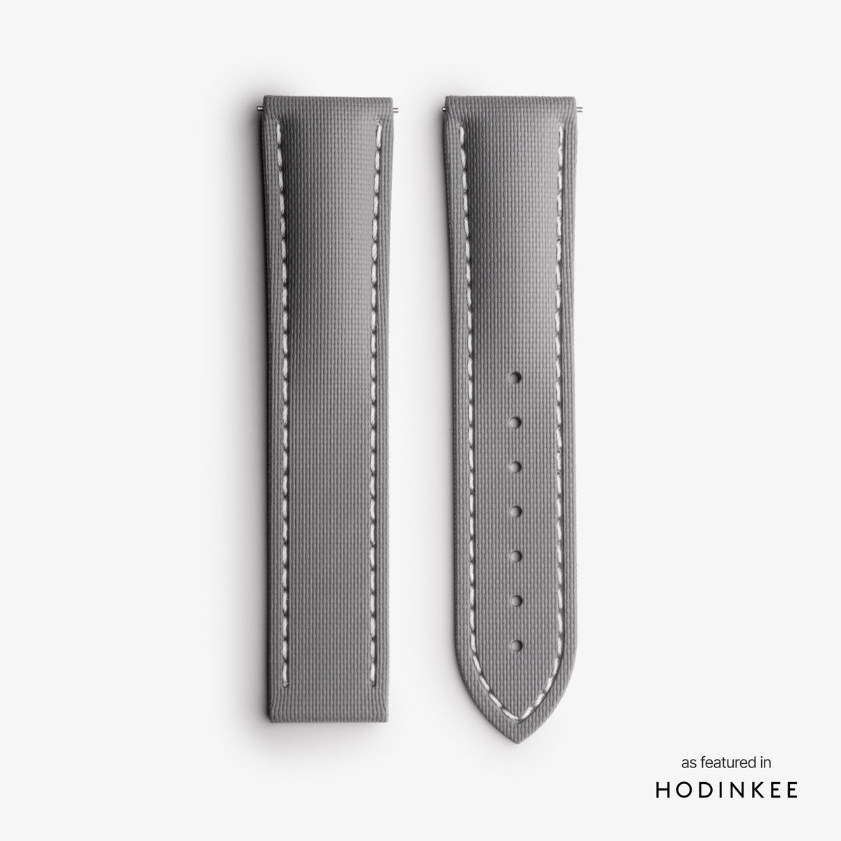 Loop-less™ HydroFlex™ | Lunar Ash Edition | Grey Strap with White Stitching