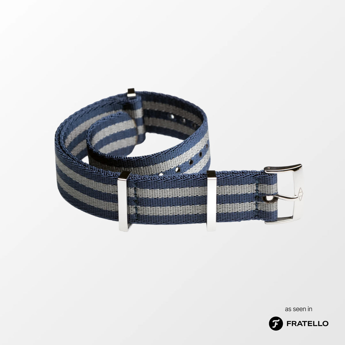 Blue Bond Nylon Watch Strap