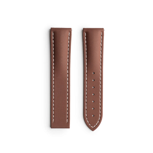 Loop-less™ HydroFlex™ | Nebula Dust Edition | Brown Strap with White Stitching