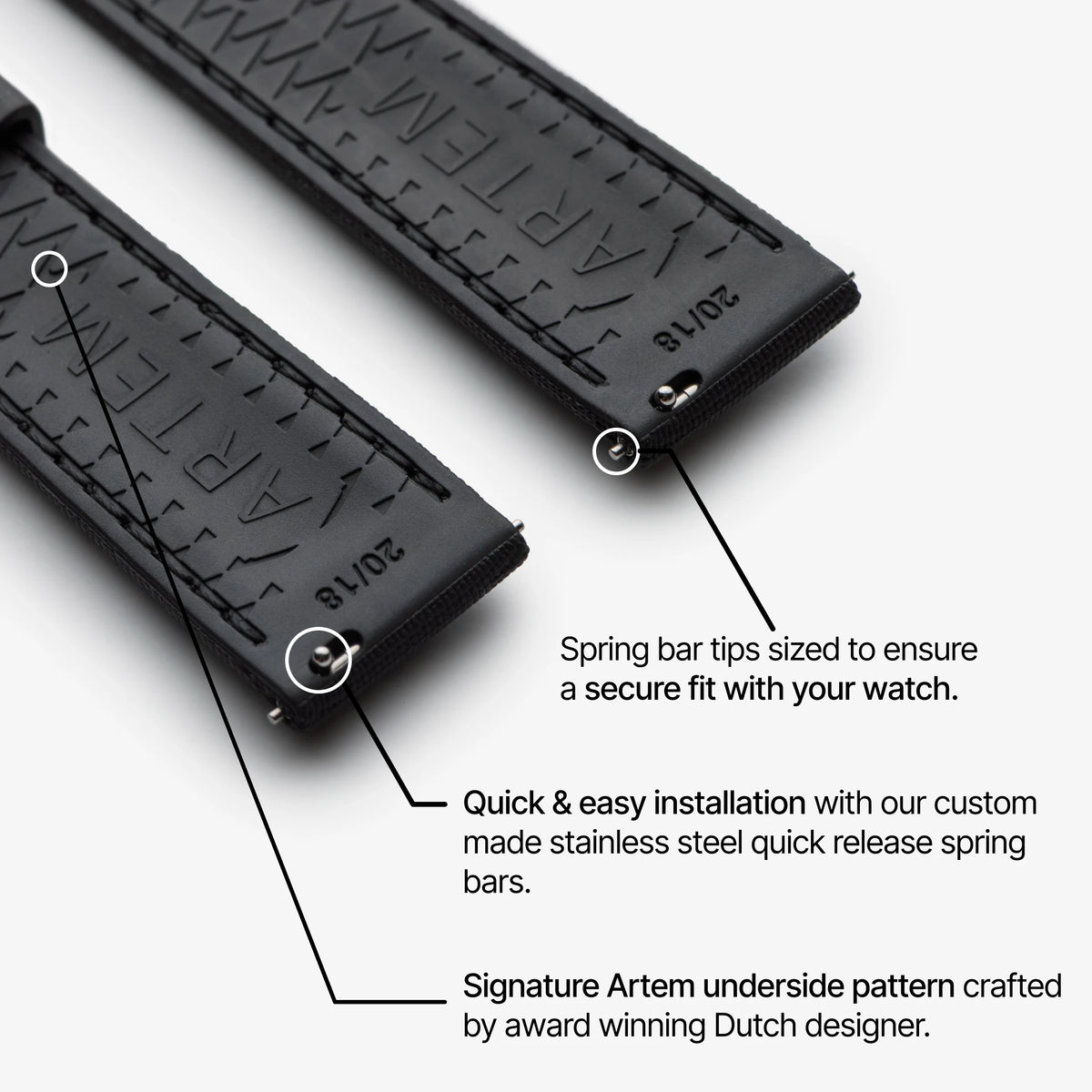 Artem watch strap explainer