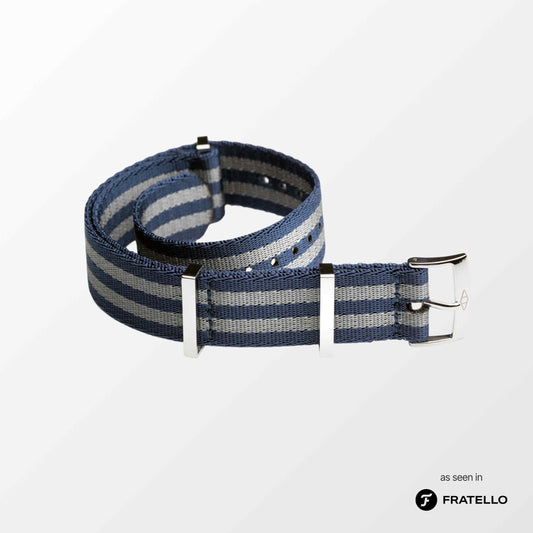 Blue Bond  Nylon Watch Strap