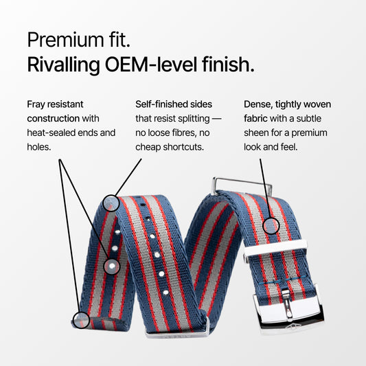Commander Nylon Watch Strap