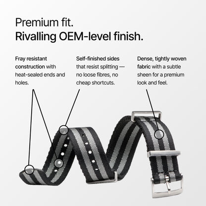 Bond Nylon Watch Strap
