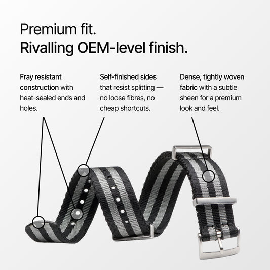 Bond Nylon Watch Strap