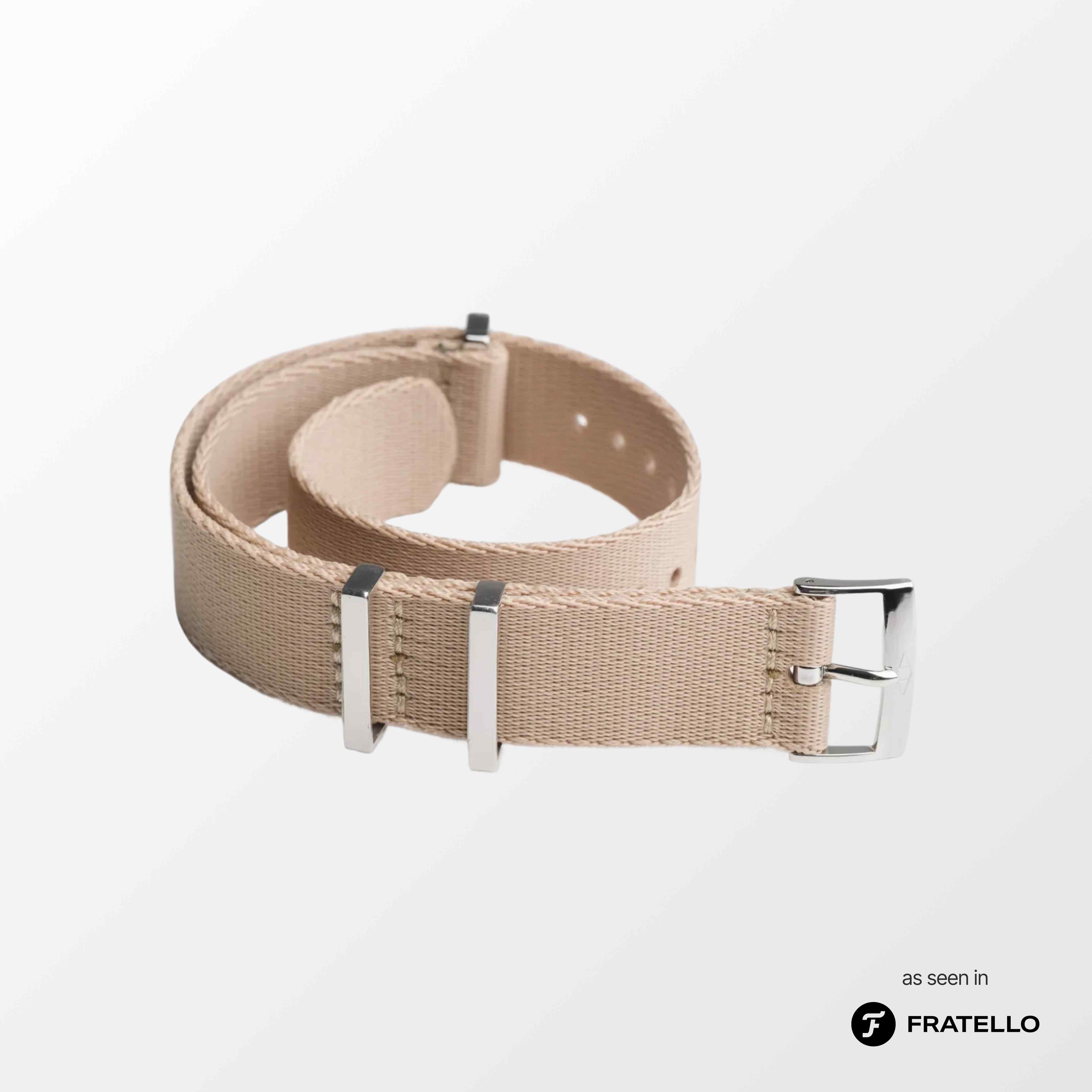 ‍Sandstone Nylon Watch Strap (100% off)