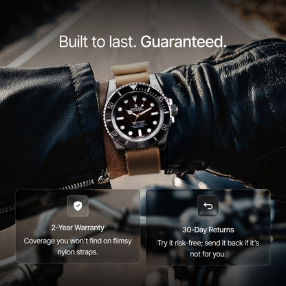 Sandstone Nylon Watch Strap