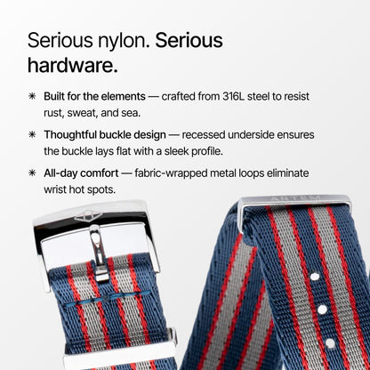 Commander Nylon Watch Strap