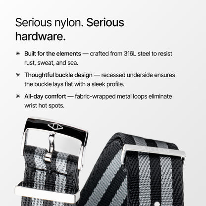 Bond Nylon Watch Strap