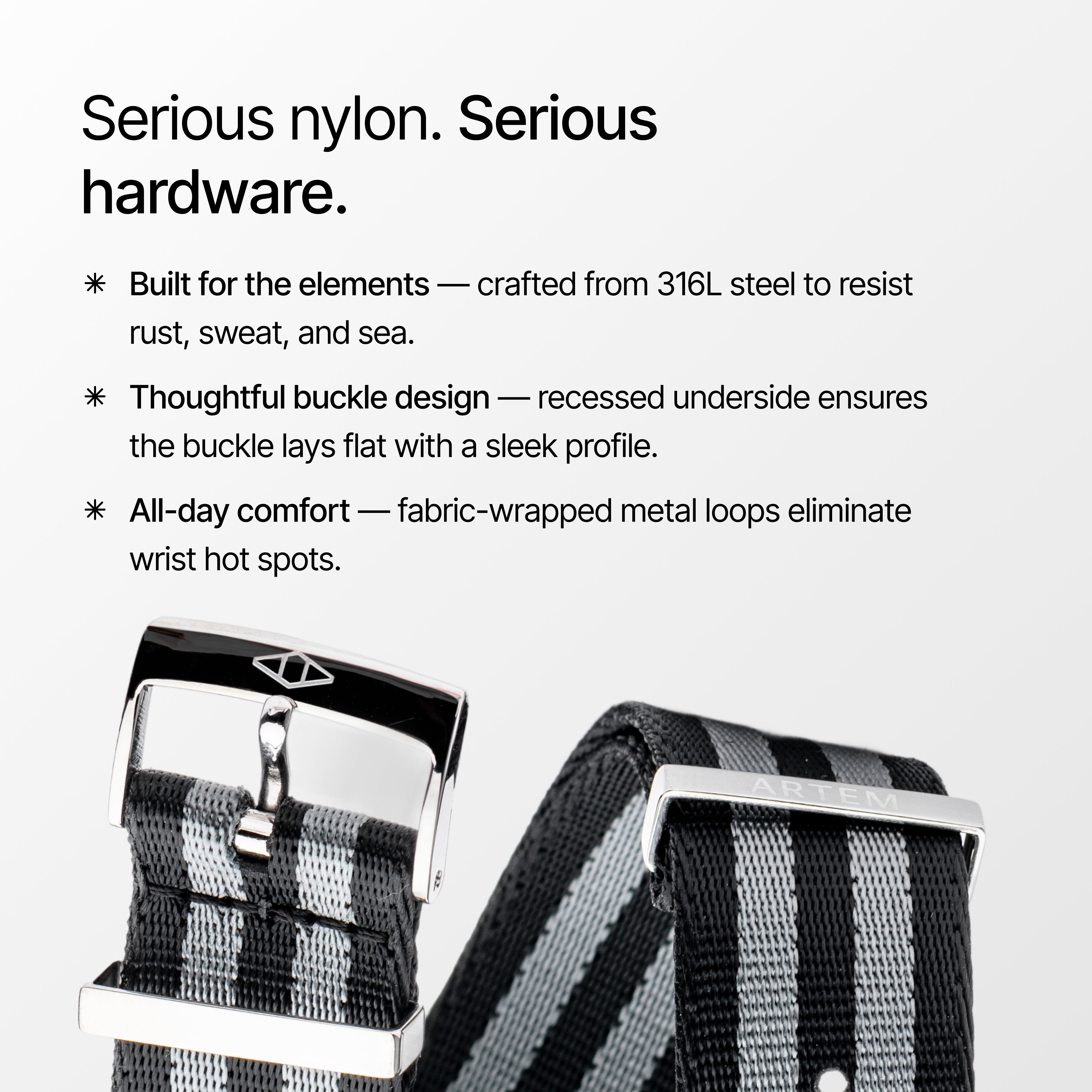 Bond Nylon Watch Strap