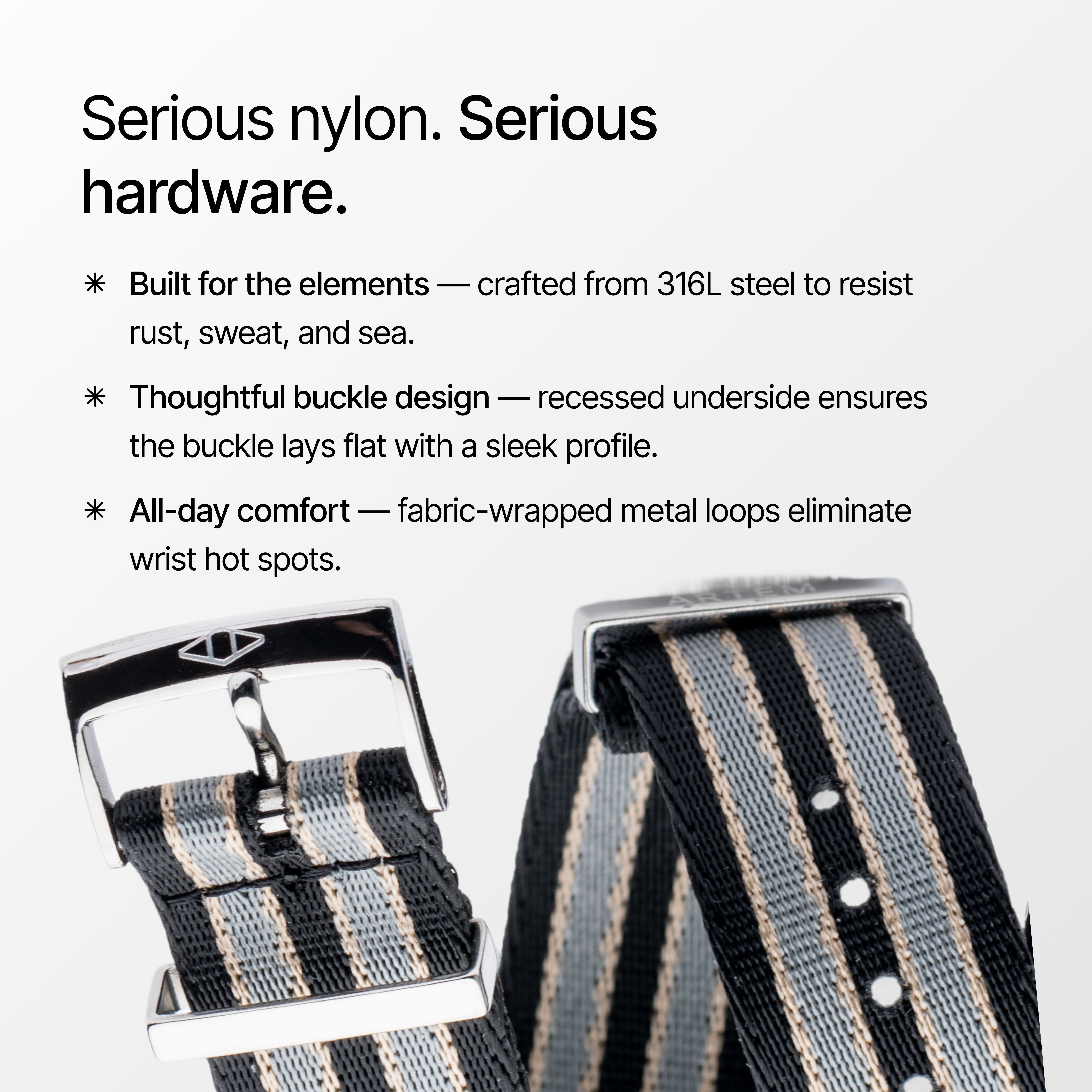 NTTD Nylon Watch Strap