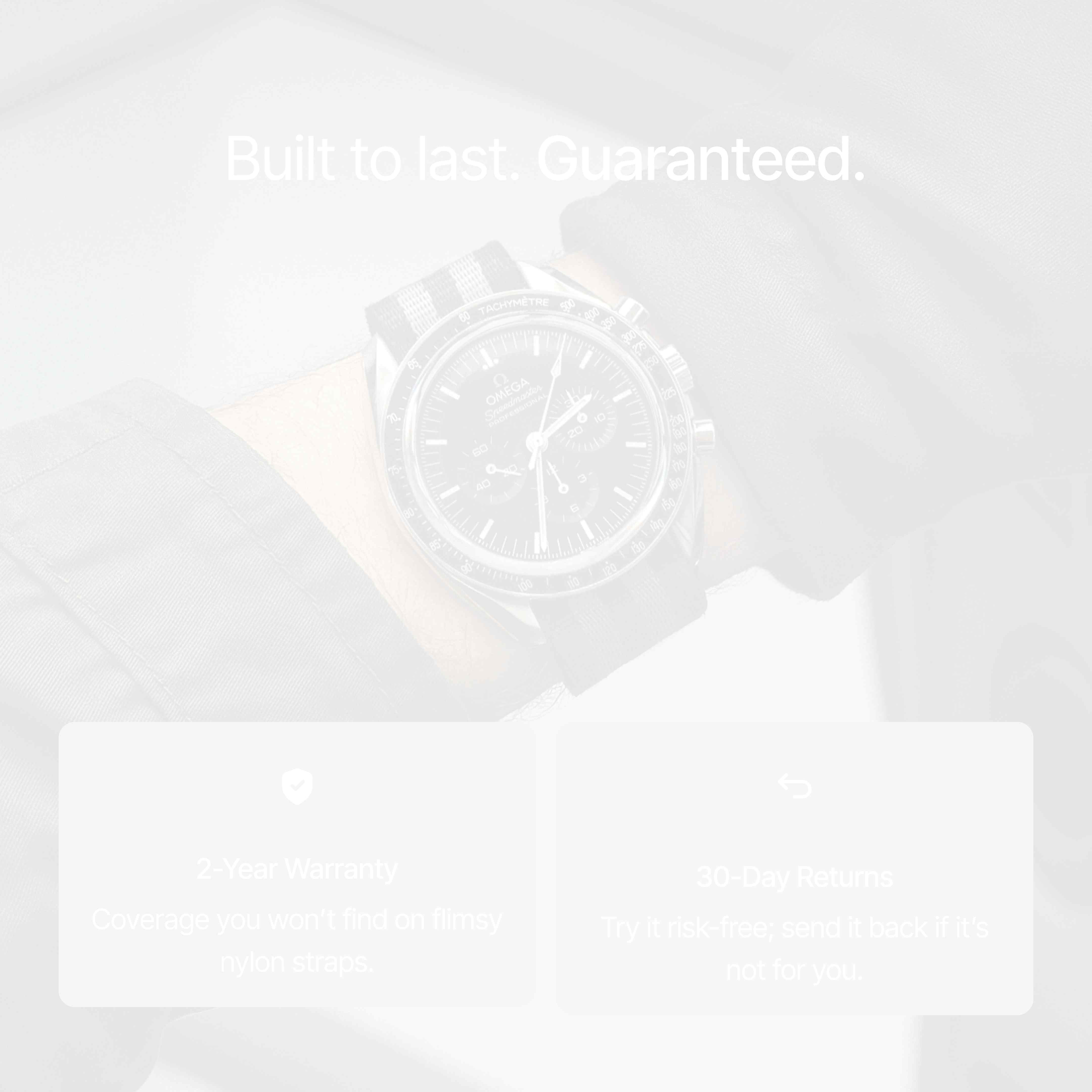 Bond Nylon Watch Strap