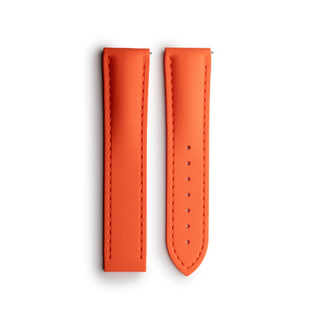 ARTEM STRAP HYDROFLEX ラバー ファブリック ベルト Artem HydroFlex Blue Sailcloth FKM Rubber Watch Band Strap