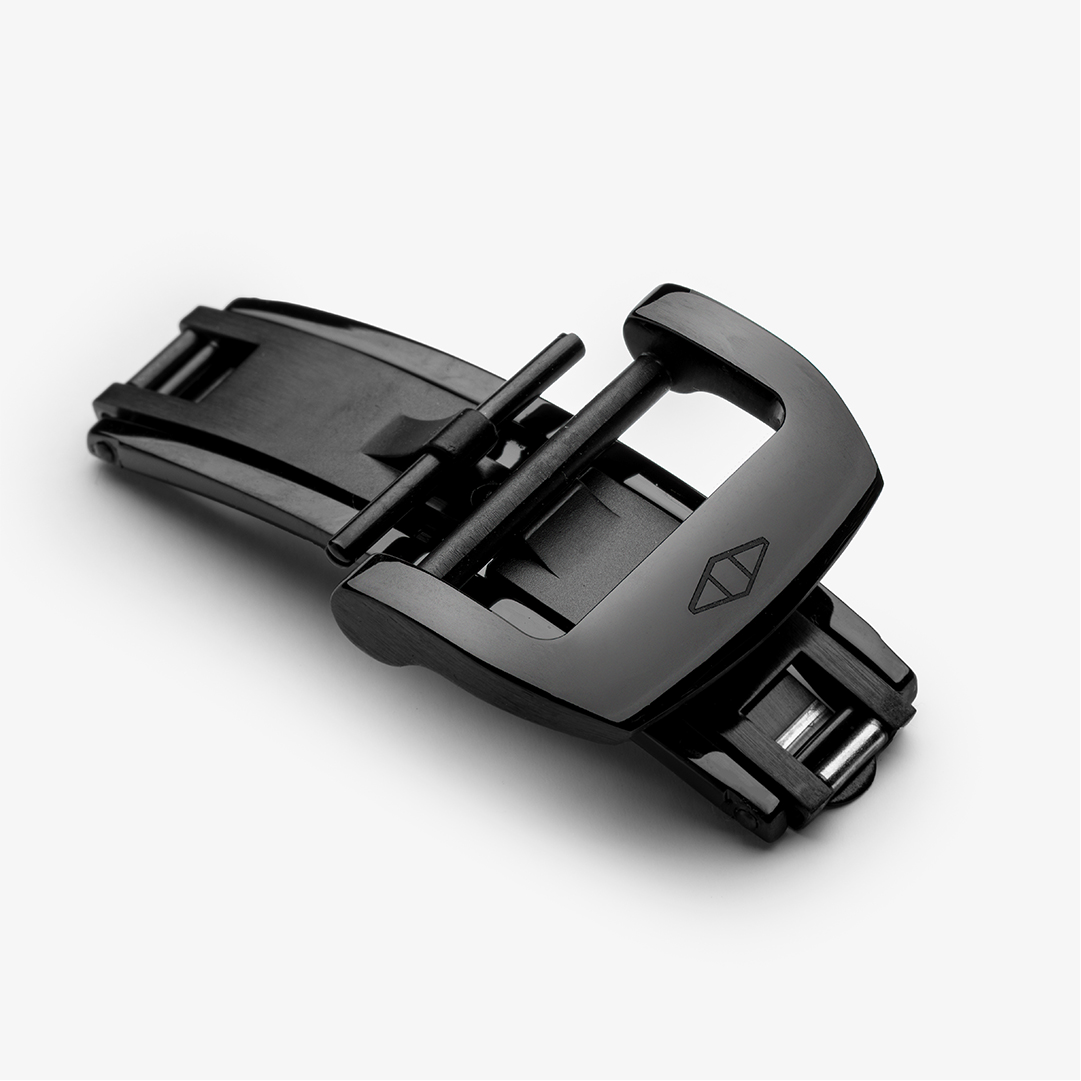 RM Style Deployant Clasp - Black