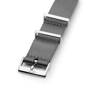 Grey Nylon Watch Strap