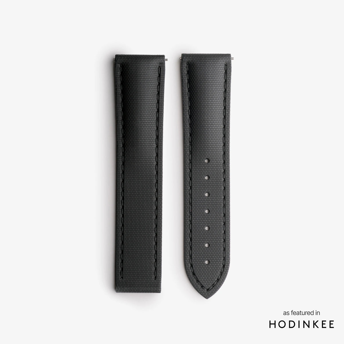 Loop-less™ HydroFlex™ | Dark Matter Edition | Black Strap with Black Stitching