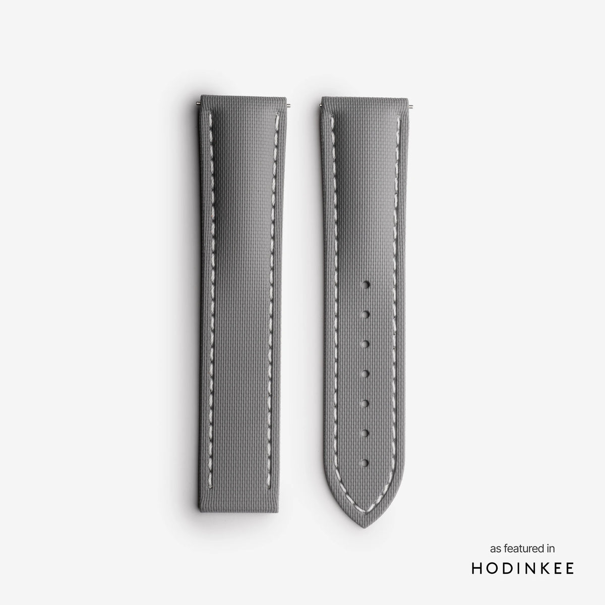 Loop-less™ HydroFlex™ | Lunar Ash Edition | Grey Strap with White Stitching