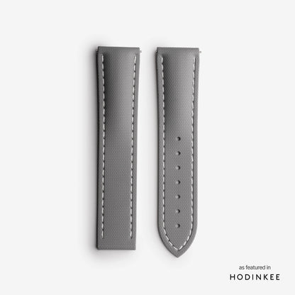 Loop-less™ HydroFlex™ | Lunar Ash Edition | Grey Strap with White Stitching