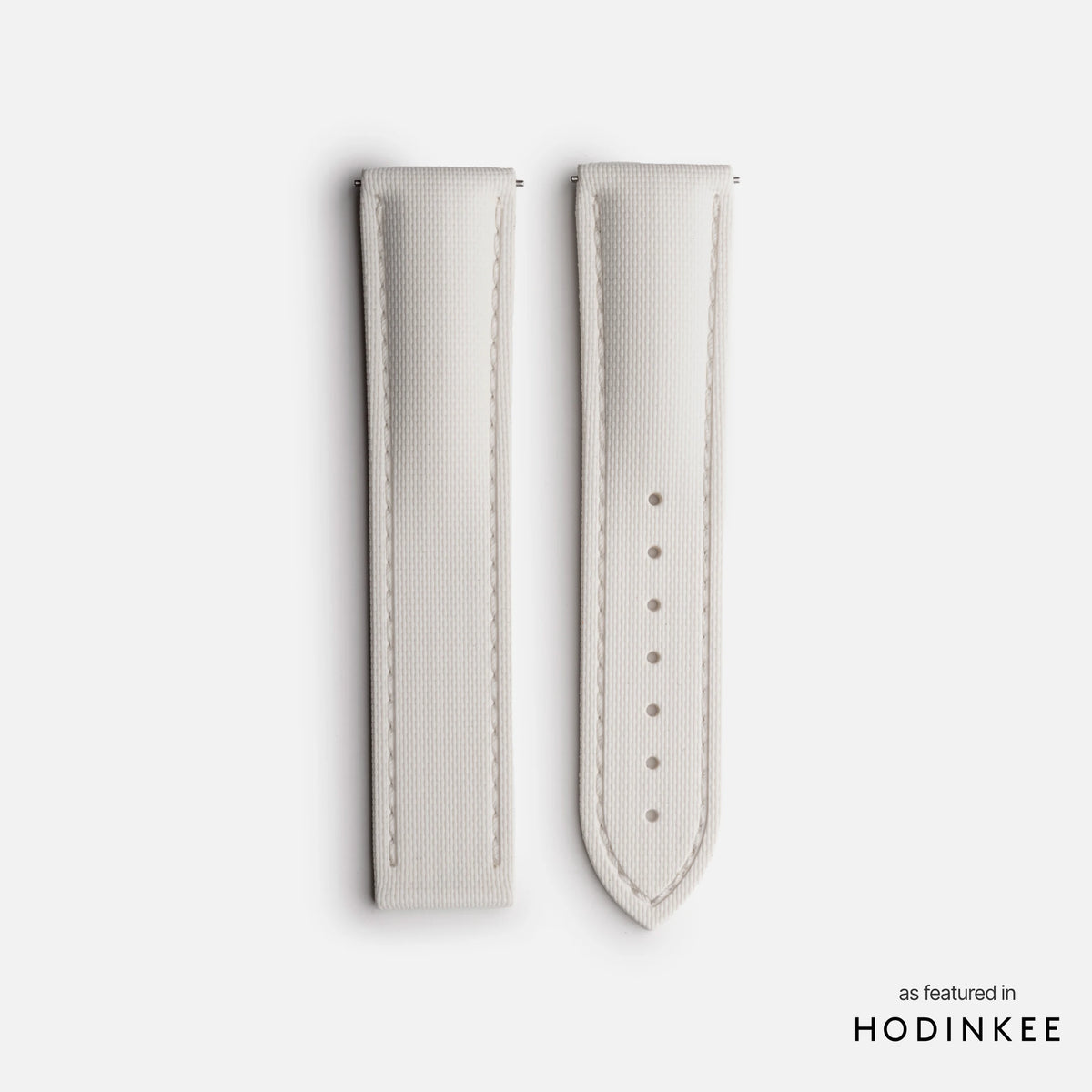 Loop-less™ HydroFlex™ | Nova Light Edition | White Strap with White Stitching
