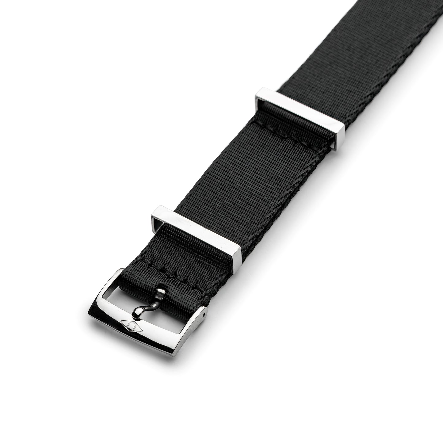 Black Nylon Watch Strap