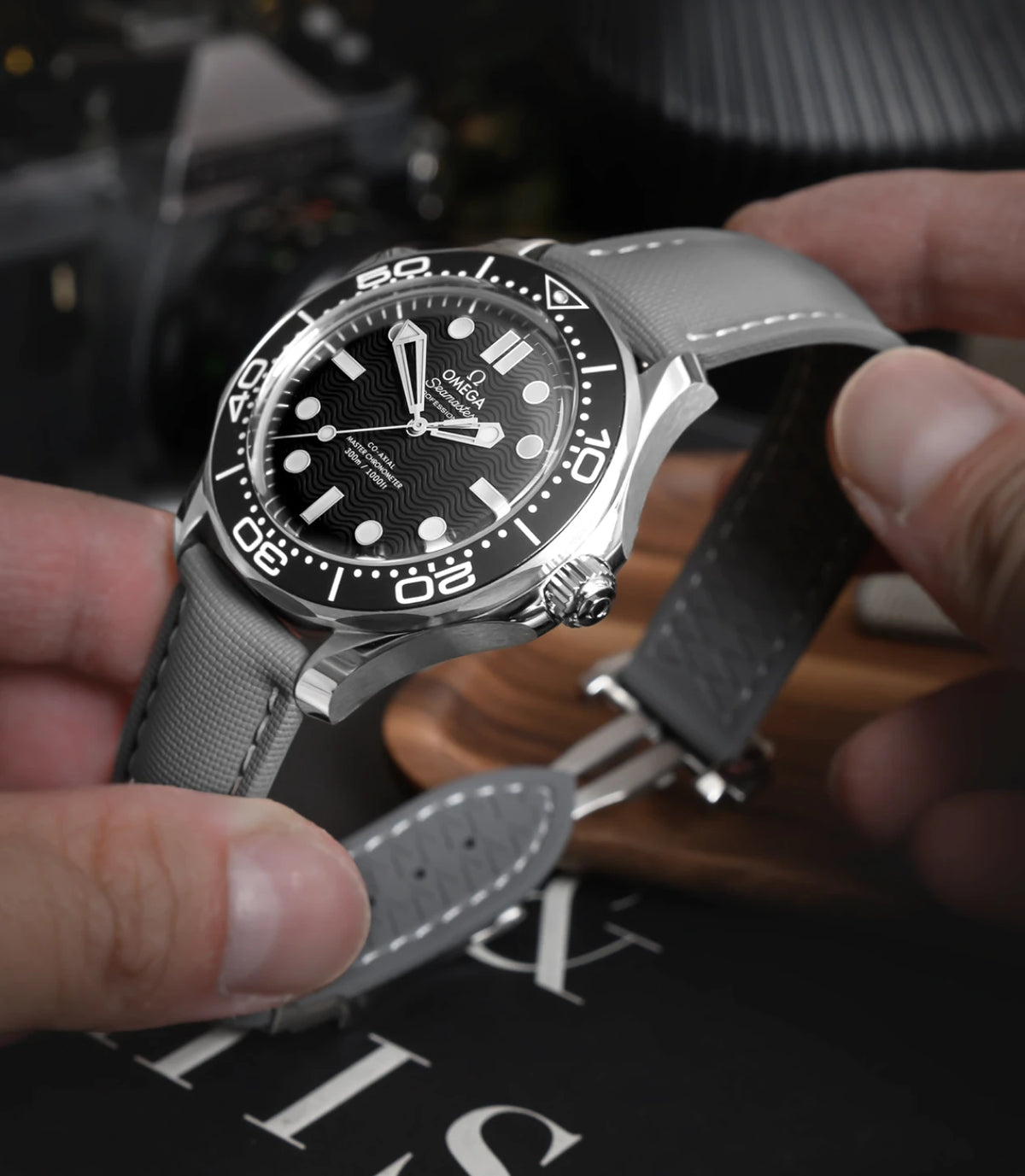 Omega Seamaster Diver 300M on an Artem strap