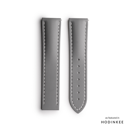Loop-less™ HydroFlex™ | Lunar Ash Edition | Grey Strap with White Stitching