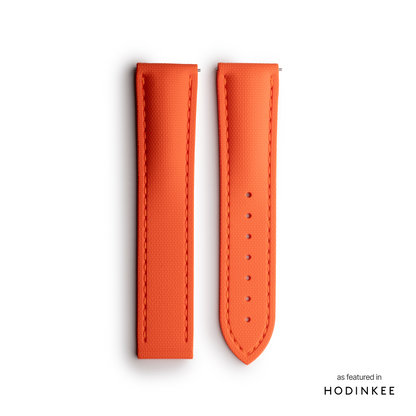 Loop-less™ HydroFlex™ | Solar Flare Edition | Orange Strap with Orange Stitching