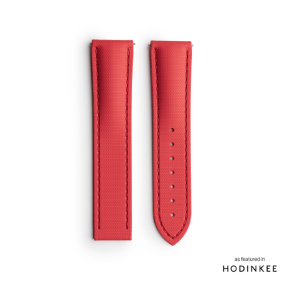 Loop-less™ HydroFlex™ | Blood Moon Edition | Red Strap with Red Stitching
