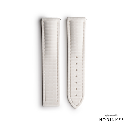 Loop-less™ HydroFlex™ | Nova Light Edition | White Strap with White Stitching