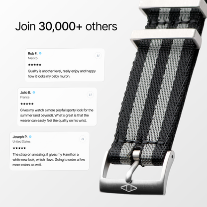 Bond Nylon Watch Strap