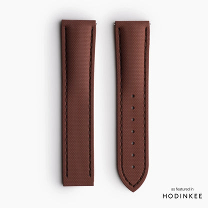 Loop-less™ HydroFlex™ | Vulcan Clay Edition | Brown Strap with Brown Stitching