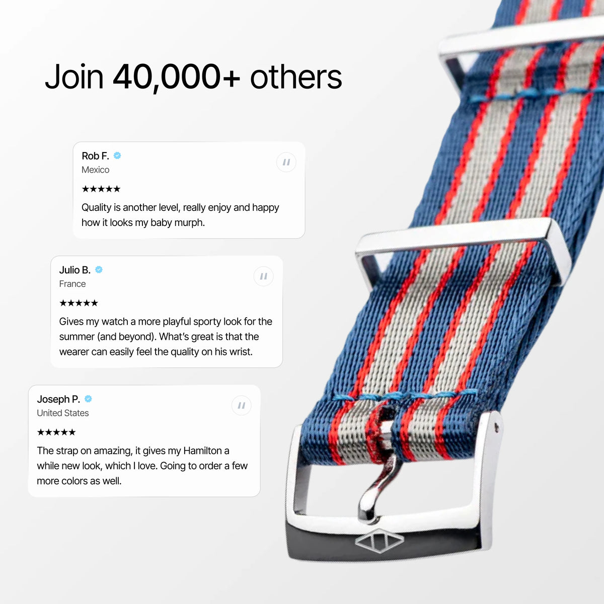 Commander Nylon Watch Strap reviews