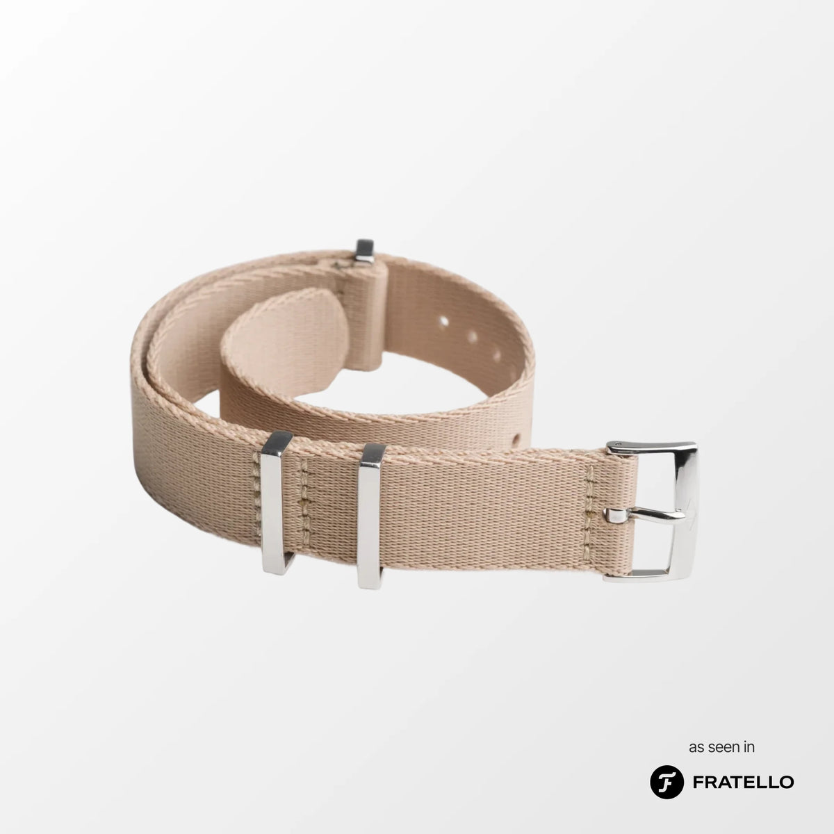 Sandstone Nylon Watch Strap