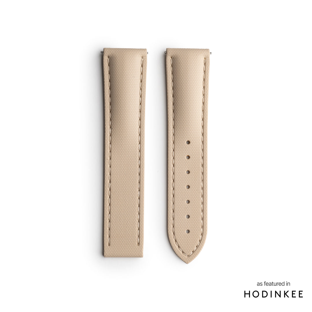 Beige Strap with Beige Stitching