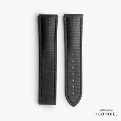 Loop-less™ HydroFlex™ | Dark Matter Edition | Black Strap with Black Stitching