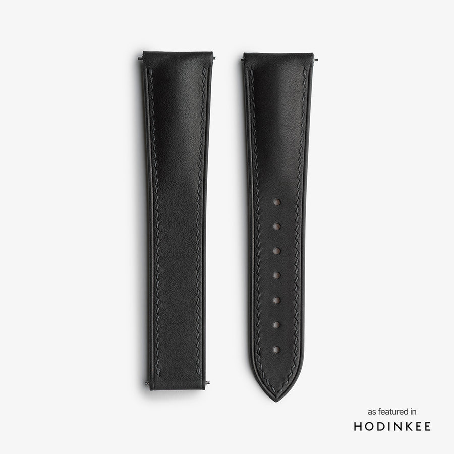 Black Strap with Black Stitching