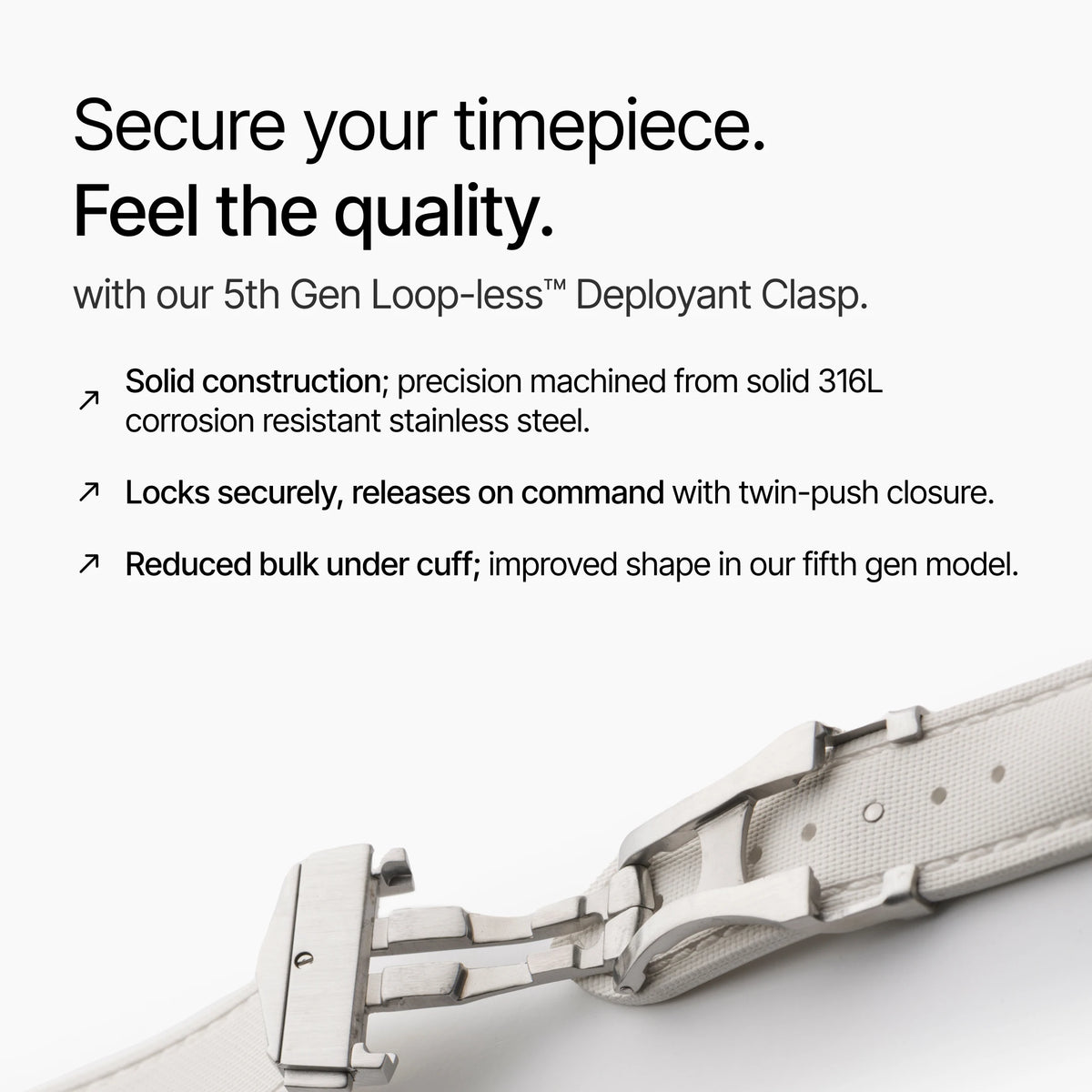 secure your timepiece - artemstraps