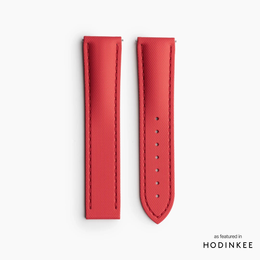Red Strap with Red Stitching